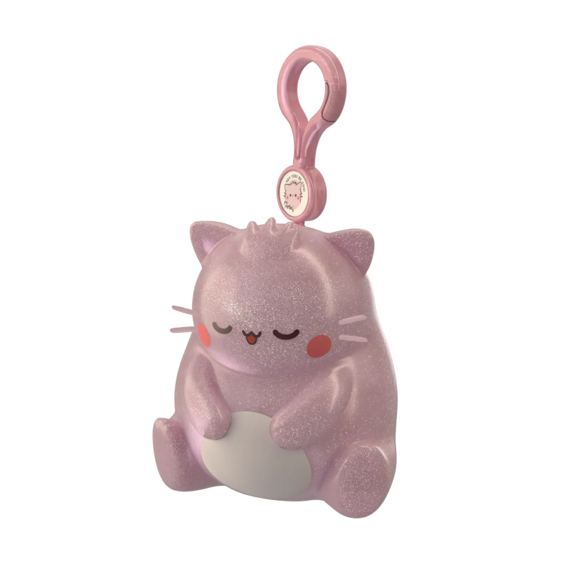 Pembe the Pink Cat - Llavero Squishy Friends