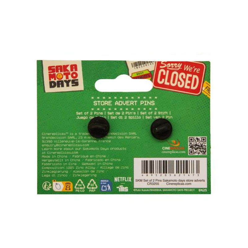 Sakamoto Days - Pin set of 2