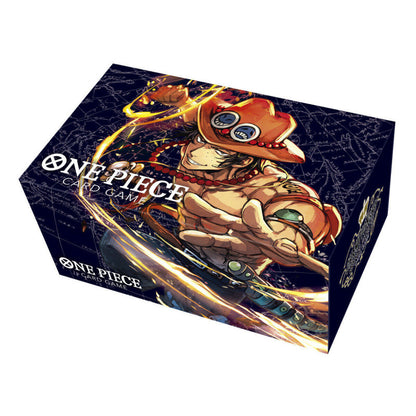 One Piece Card Game - Playmat and Storage Box Set - Portgas D. Ace