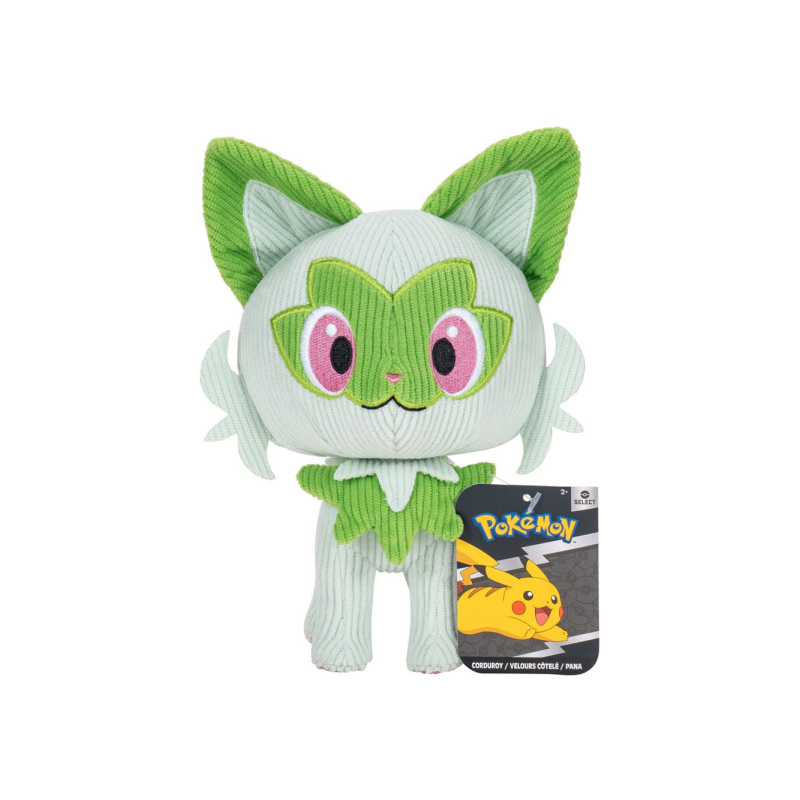 Pokémon Peluche Pana - Sprigatito (20 cm)