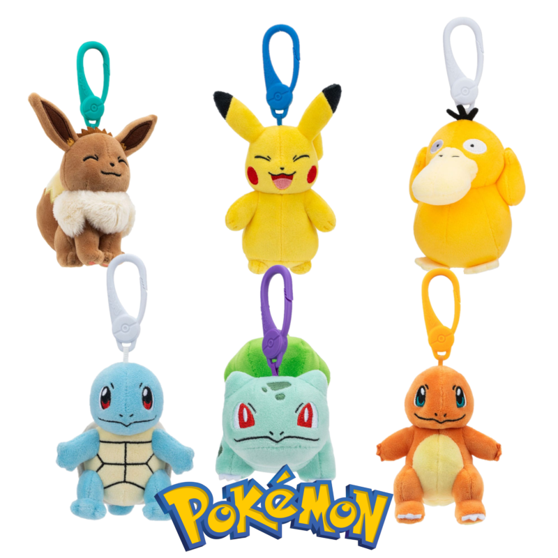 Pokémon Peluche - Llaveros surtidos (10cm)