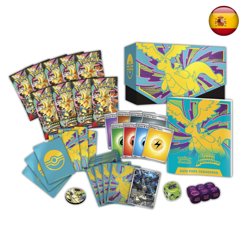 Pokémon TCG - Héroes Ascendentes - Caja de Entrenador Élite (Español)