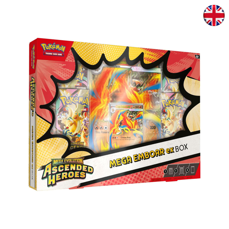 Pokémon TCG - Ascended Heroes - Ex box Collection (Inglés)