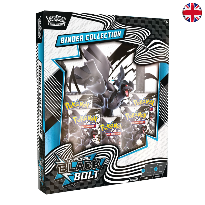 Pokémon TCG - Black Bolt Binder Collection Zekrom (Inglés)