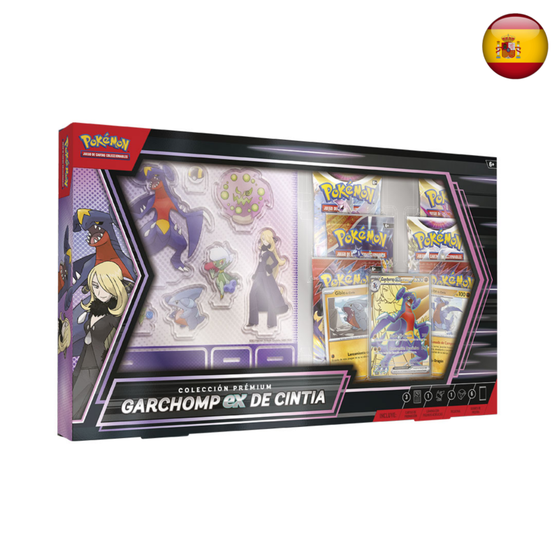 Pokémon TCG - Colección prémium Garchomp ex de Cintia (Español)