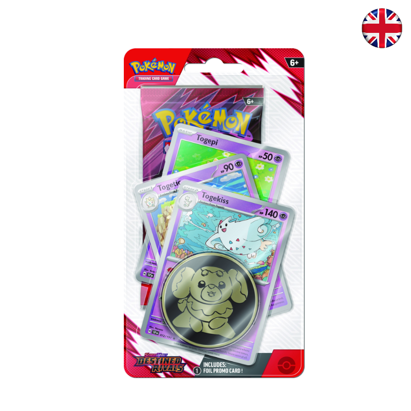Pokémon TCG - Destined Rivals premium checklane blister (Ingles)