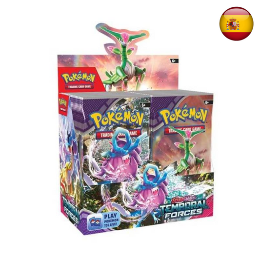 Pokémon TCG - Fuerzas Temporales caja de sobres (Español)