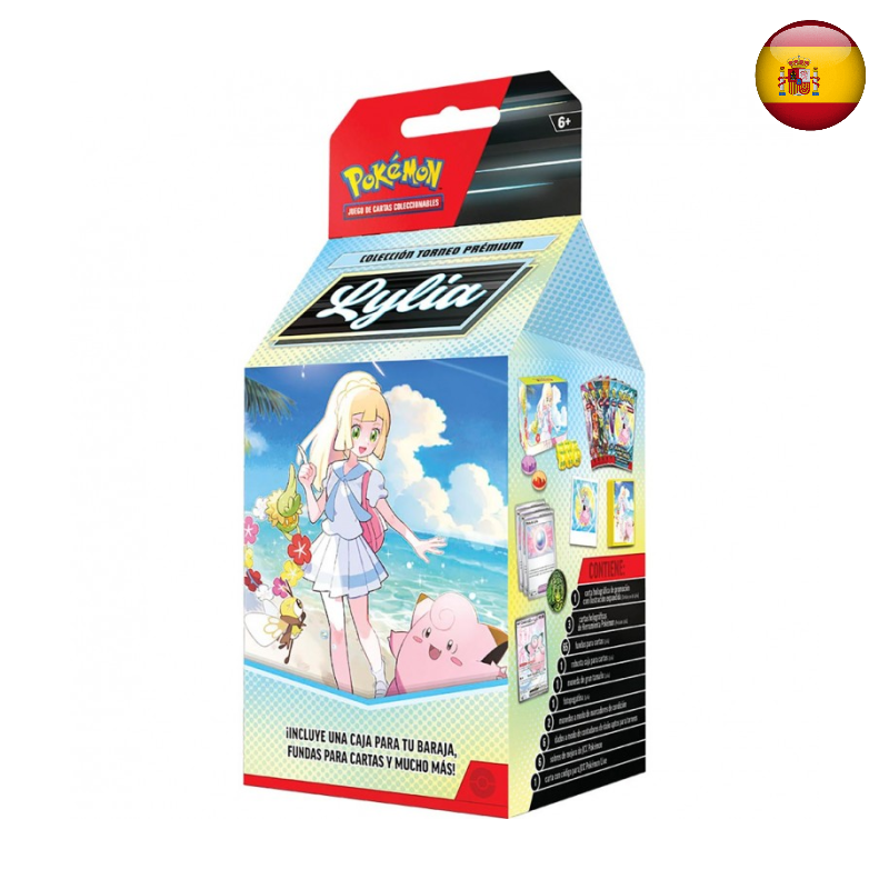 Pokémon TCG - Lylia Colección torneo prémium (Español)