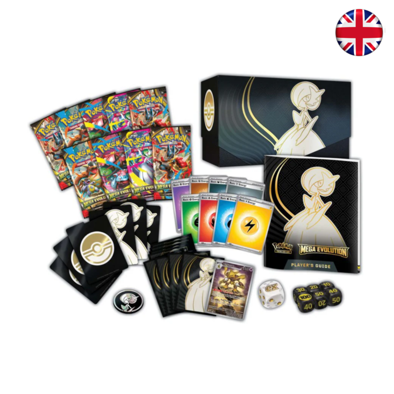 Pokémon TCG - Mega Evolution Elite Trainer Box (Inglés)
