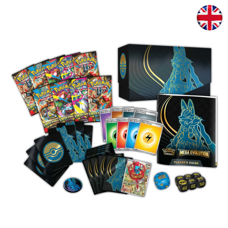 Pokémon TCG - Mega Evolution Elite Trainer Box (Inglés)