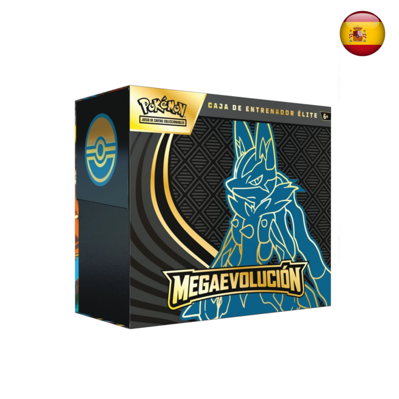Pokémon TCG - Caja de entrenador Élite Megaevolución (Español)