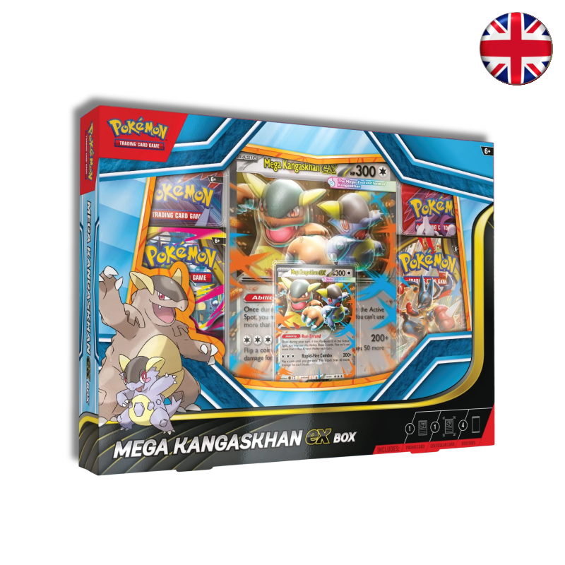 Pokémon TCG - Mega Kangaskhan ex Box (Inglés)