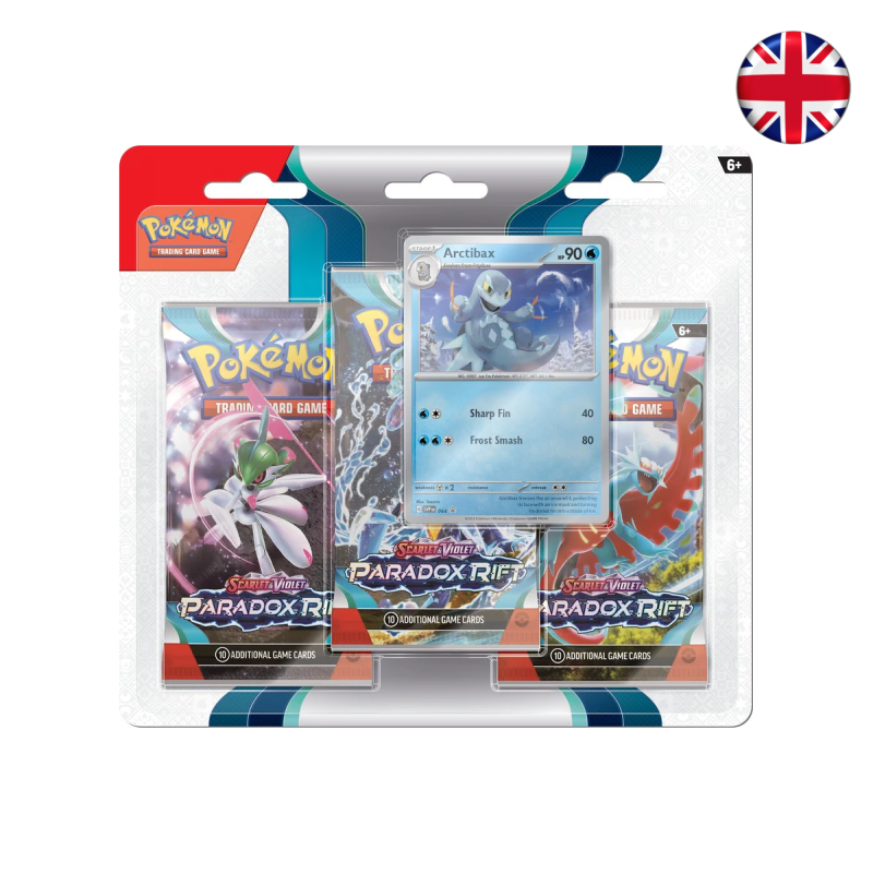 Pokémon TCG - Paradox Rift 3-pack blister (Inglés)