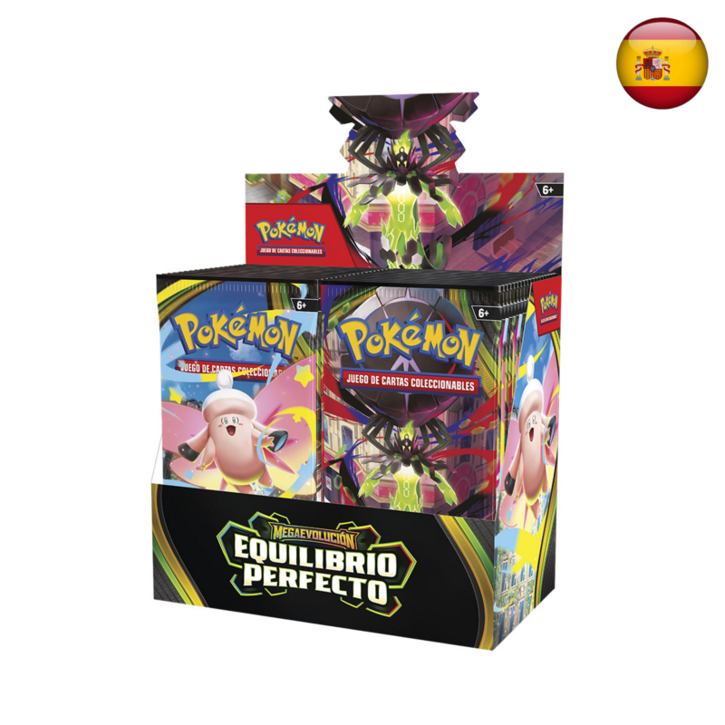 Pokémon TCG - Equilibrio Perfecto - Caja de sobres (Español)