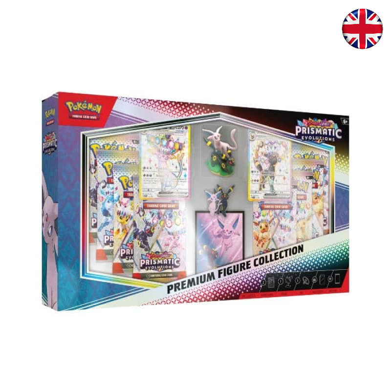 Pokémon TCG - Prismatic Evolutions Premium Figure Collection (Inglés)