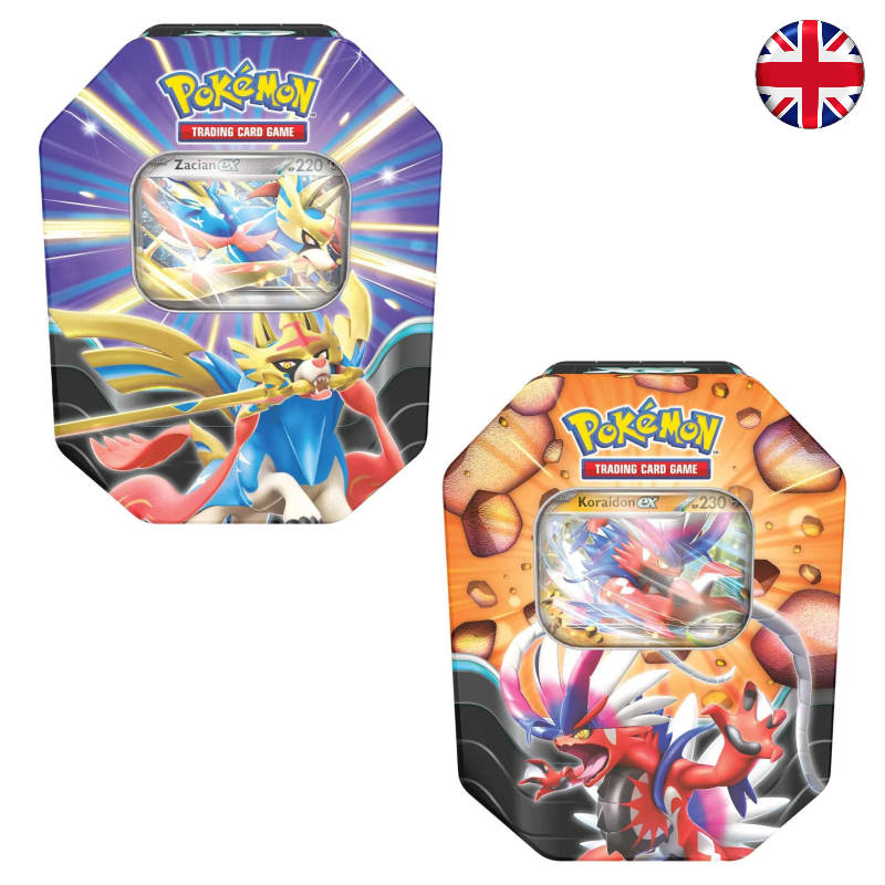 Pokémon TCG - Slashing Legends Tin (Inglés)