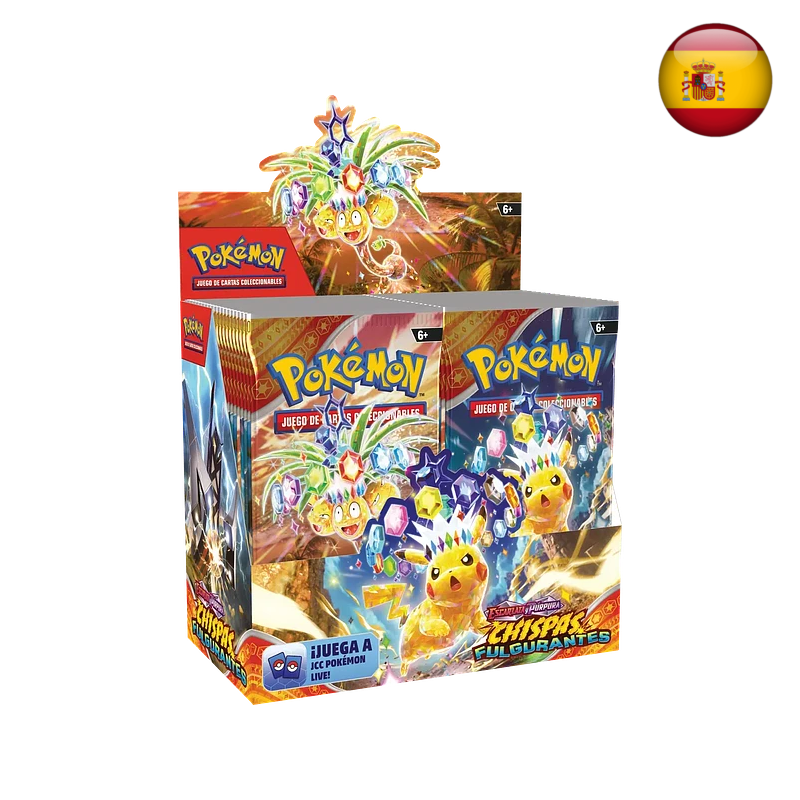 Pokémon TCG - Chispas Fulgurantes caja de sobres (36 sobres) (Español)