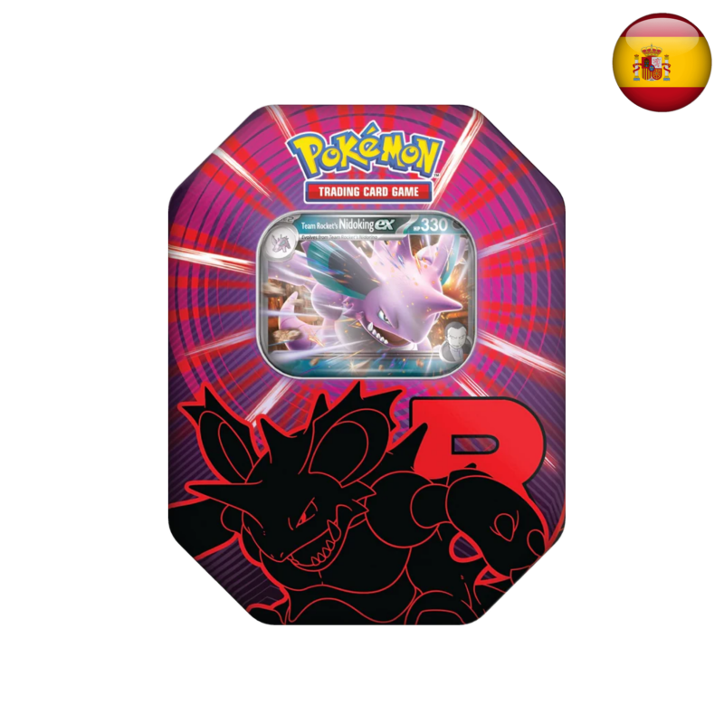 Pokémon TCG - Lata Team Rocket (Español)