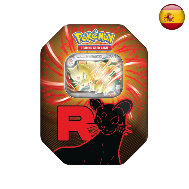 Pokémon TCG - Lata Team Rocket (Español)