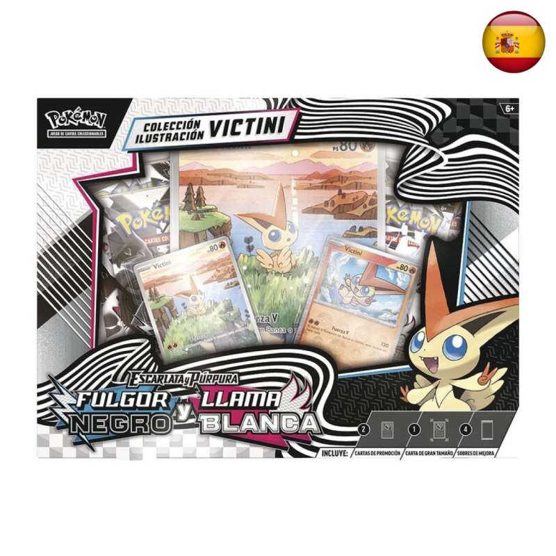 Pokémon TCG - Colección Ilustración Teselia Victini (Español)