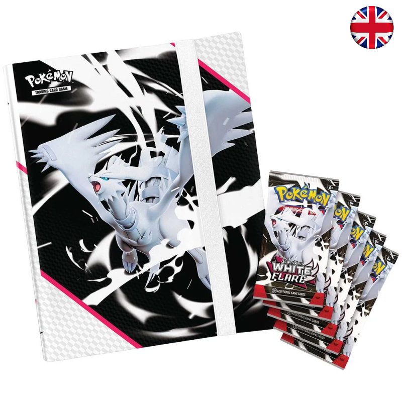Pokémon TCG - White Flare Binder Collection Reshiram (Inglés)
