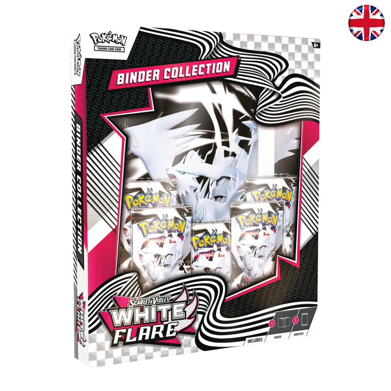 Pokémon TCG - White Flare Binder Collection Reshiram (Inglés)