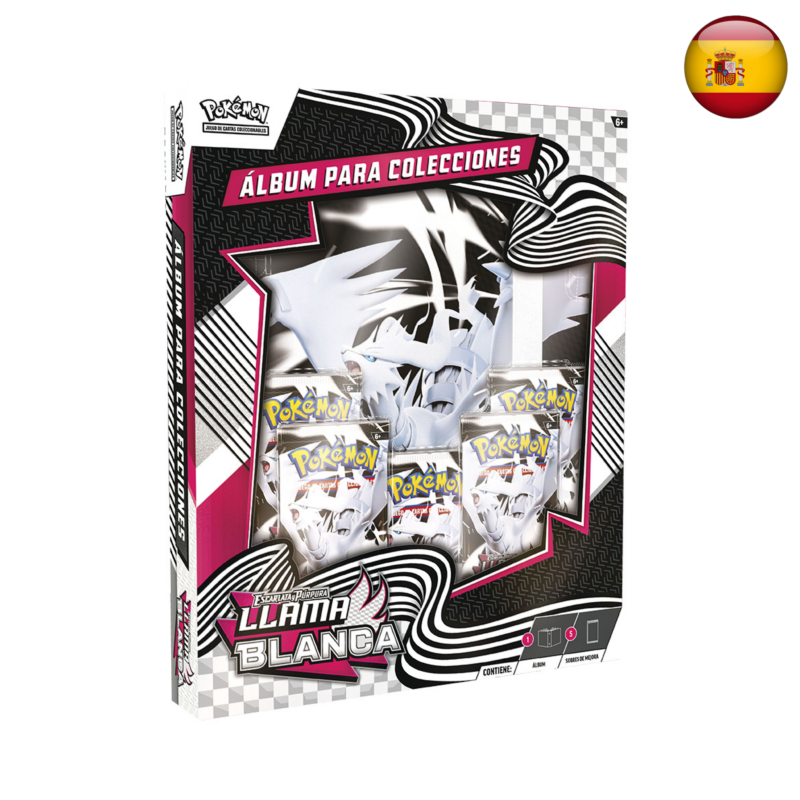 Pokémon TCG - Llama Blanca colección con álbum (Español)