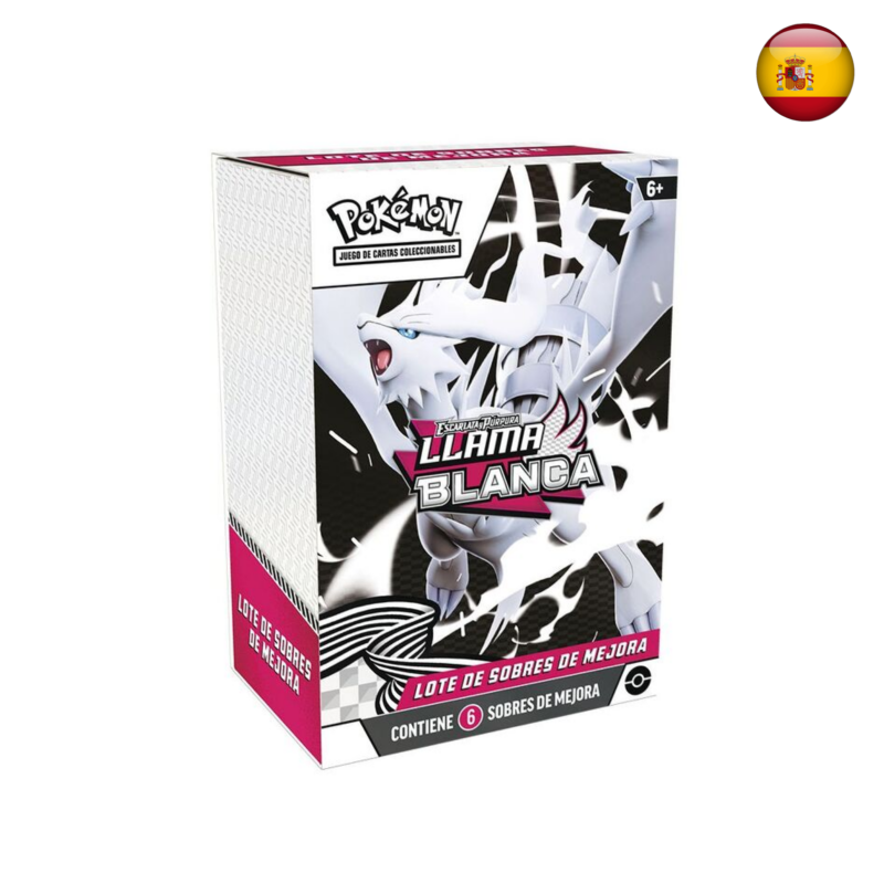 Pokémon TCG - Lotes de sobres de mejora de Llama Blanca (Español)