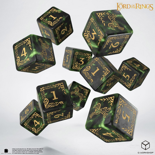 The Lord of the Rings: Rohan 10xD6 Dice Set