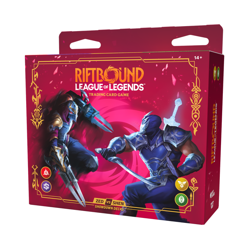 Riftbound: League of Legends TCG - Vendetta - Showdown Decks - Zed vs Shen
