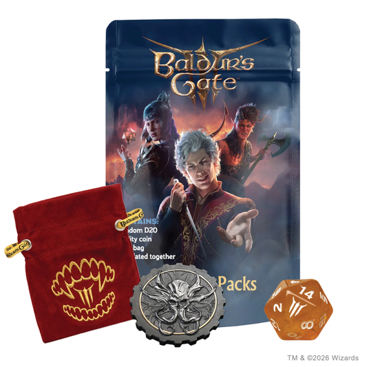 Sirius Dice - Baldur's Gate Treasure Packs