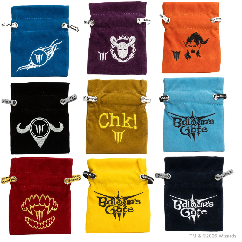 Sirius Dice - Baldur's Gate Treasure Packs