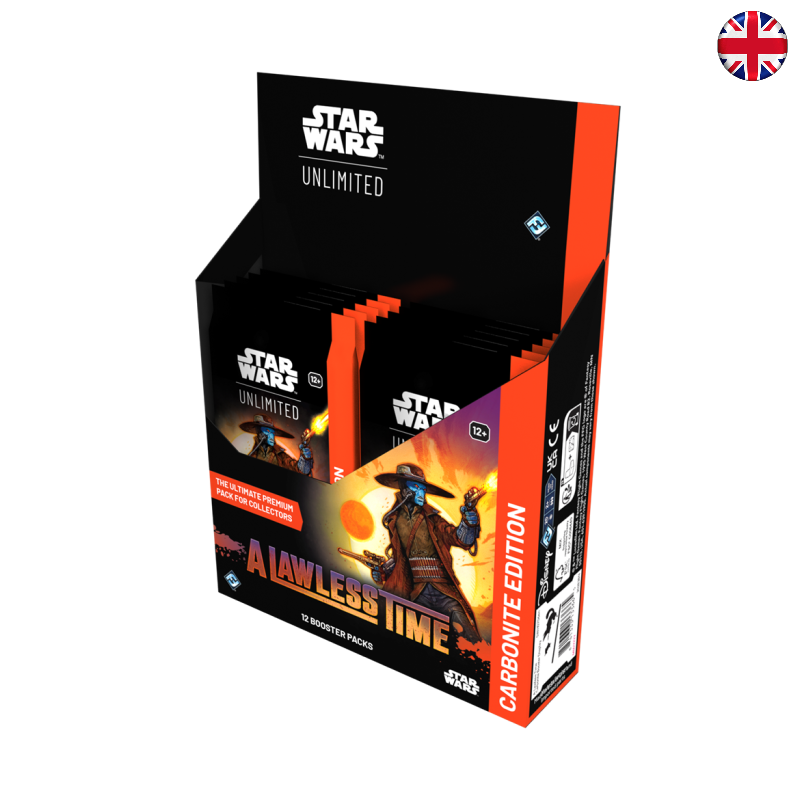 Star Wars Unlimited - Una Época Sin Ley - Caja de sobres Carbonite (Inglés)
