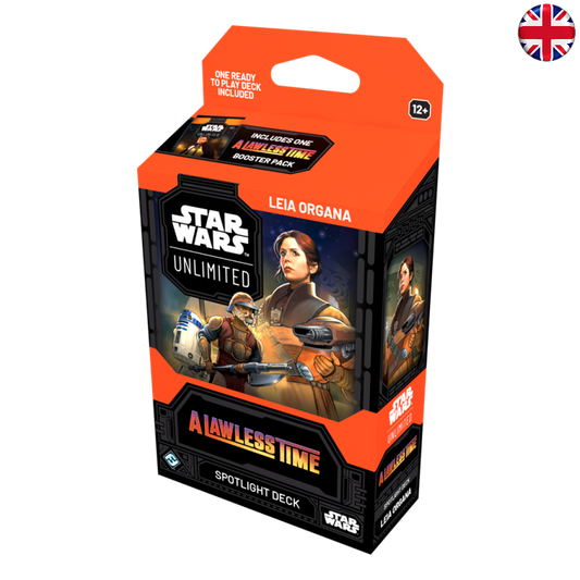 Star Wars Unlimited - Una Época Sin Ley - Mazos de inicio (Inglés)