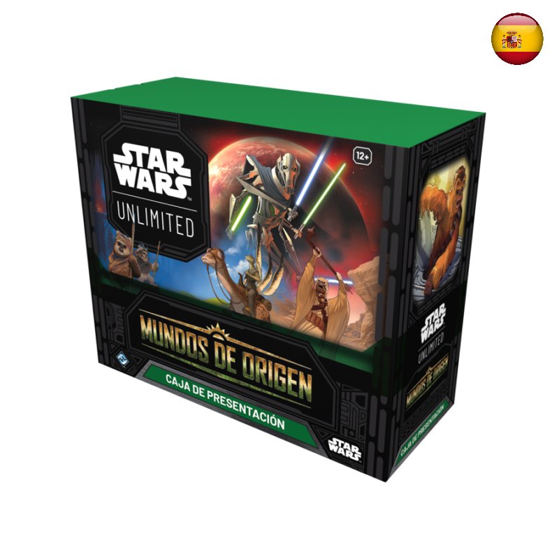Star Wars Unlimited - Mundos de Origen - Caja de presentación (Español)