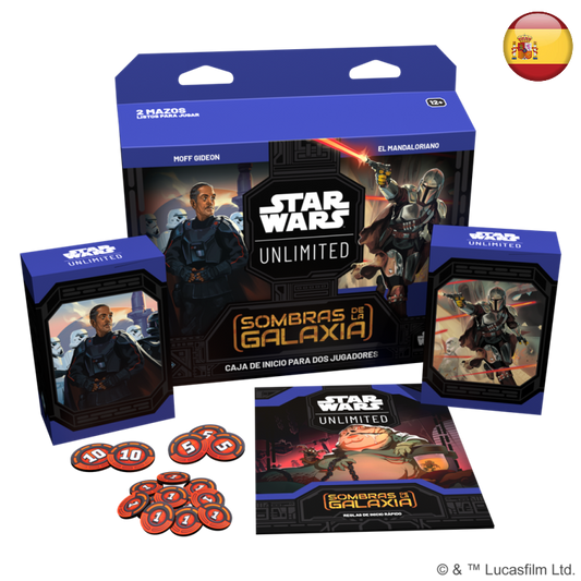 Star Wars Unlimited - Sombras de la galaxia - Caja inicio 2 jugadores (Español)