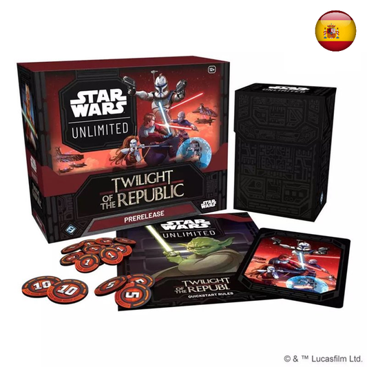 Star Wars Unlimited - El Ocaso de la República - Caja de presentación (Español)