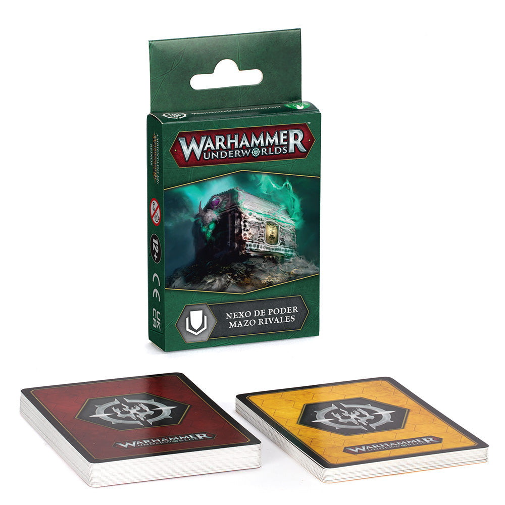 Warhammer Underworlds: Rivals Deck Nexus Of Power (Español) Mazo Rivales Nexo de poder
