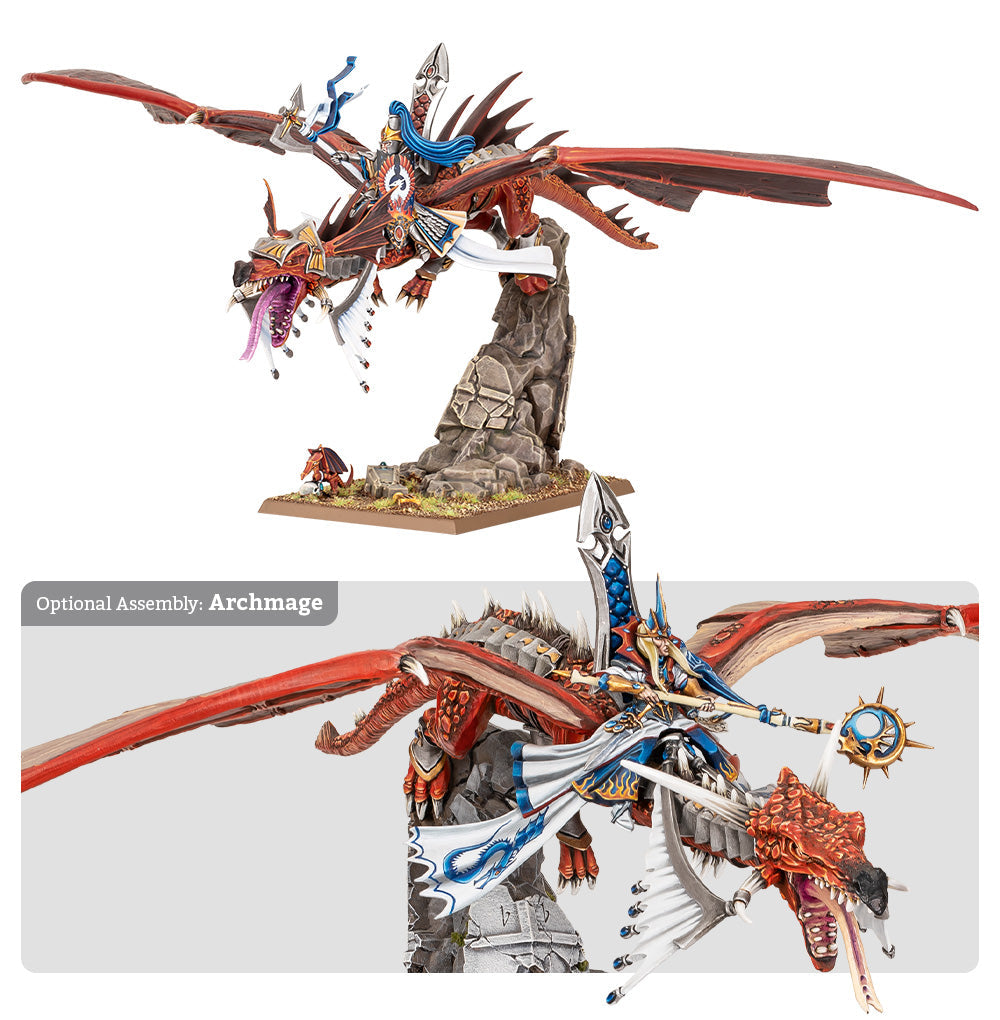 Reinos De Los Altos Elfos: Señor En Dragón