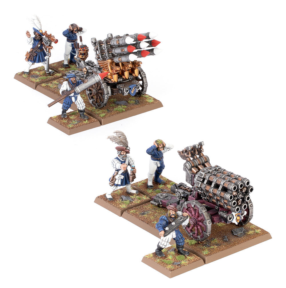 Imperio De Los Hombres: Cañón De Salvas Y Batería De Cohetes