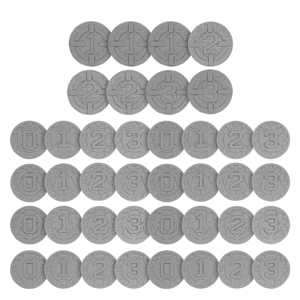 Age Of Darkness: Markers And Tokens