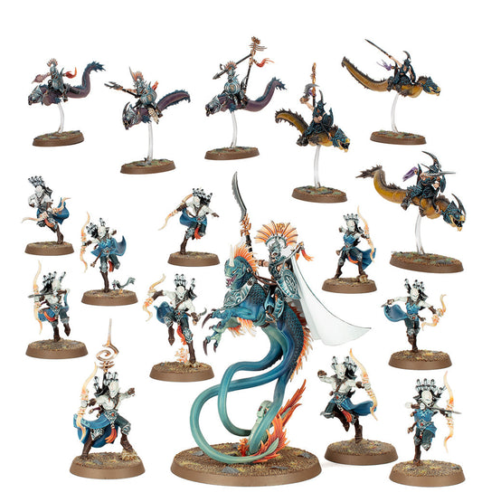 Idoneth Deepkin: Akhelian Tide Guard Spearhead