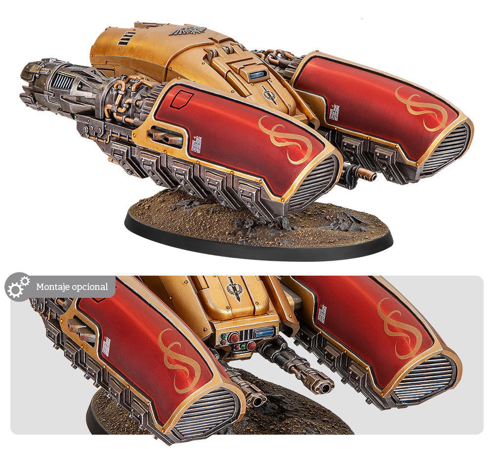 Adeptus Custodes: Pallas Grav-Attack Asaltante Gravitatorio Palas Asaltante Gravitatorio Palas