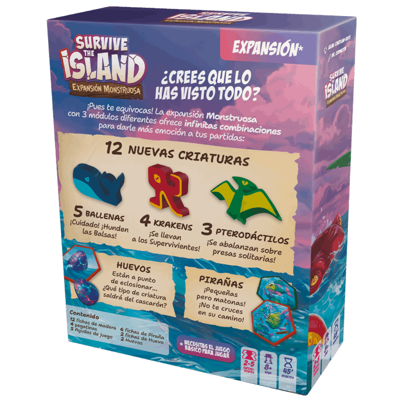 Survive The Island - Expansión Monstruosa