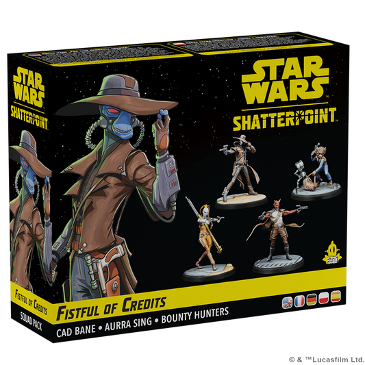 Star Wars: Shatterpoint - Fistful of Credits Cad Bane Squad Pack