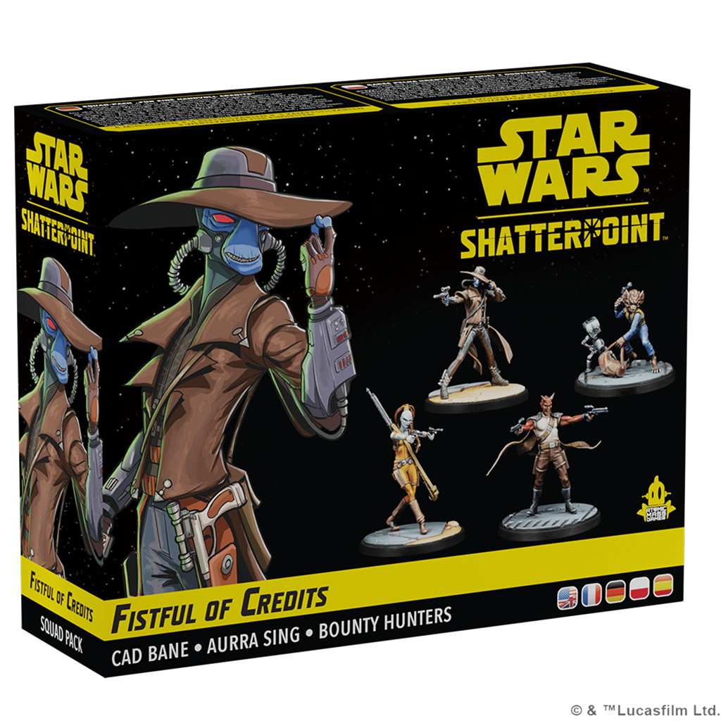 Star Wars: Shatterpoint - Fistful of Credits Cad Bane Squad Pack