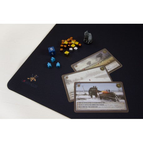Maldito Games - Tapete de neopreno 150x90 cm - NEGRO LISO (Edición 2023)