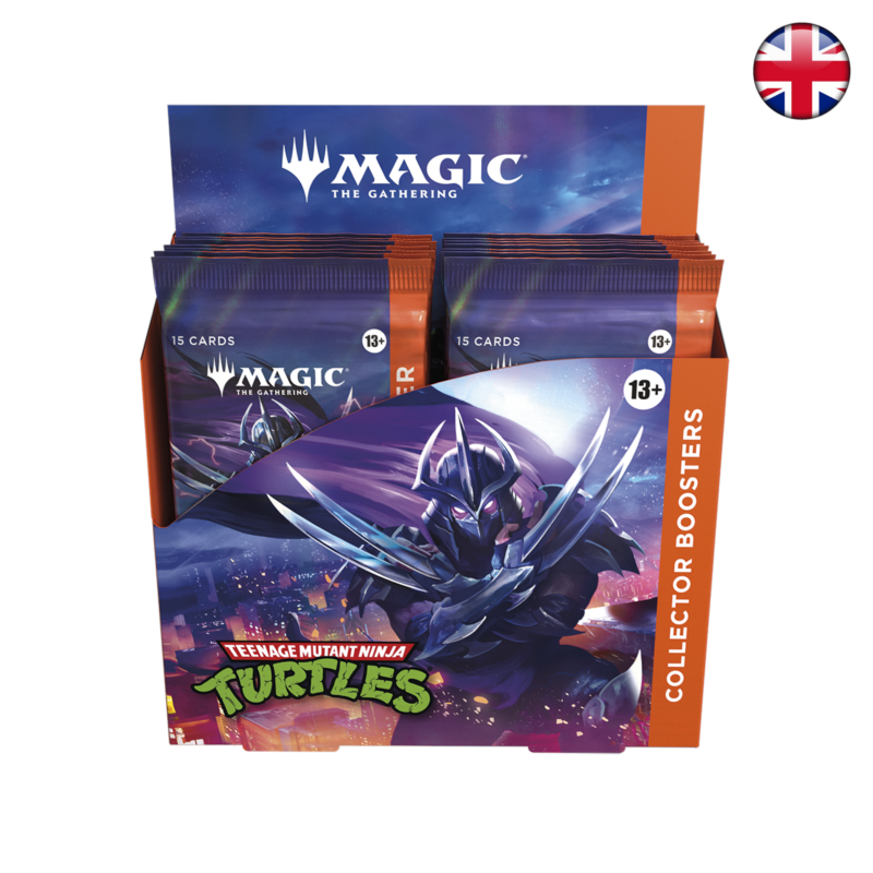 Teenage Mutant Ninja Turtles - Caja de sobres de coleccionista (Inglés)