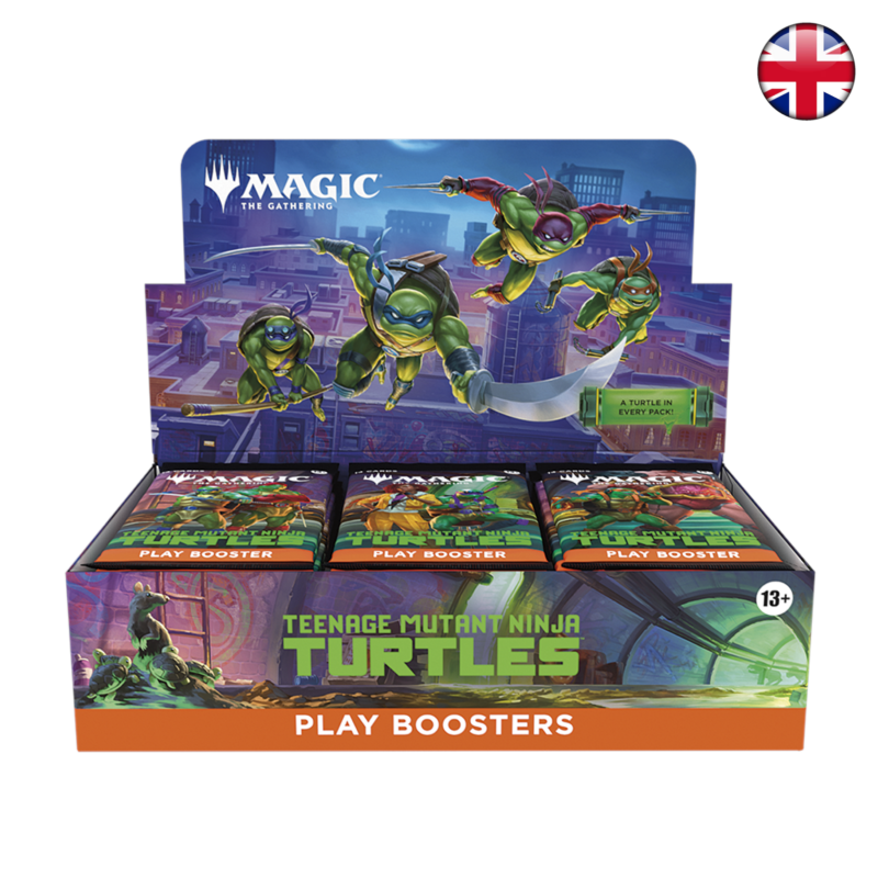 Teenage Mutant Ninja Turtles - Caja de sobres de juego (Inglés)