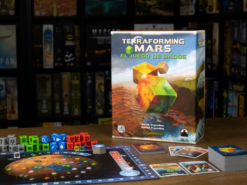 Terraforming Mars: El juego de dados